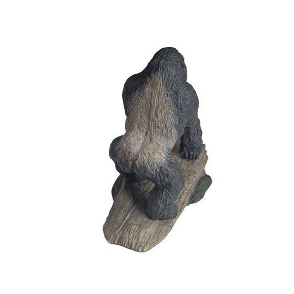 Franklin Mint Gorilla Gorilla Sculpture Wildlife Preservation Collection 1987 De - Picture 2 of 6